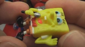 10 Surprise Eggs Kinder Surprise Kinder Joy Disney Pixar Cars 2 Spongebob
