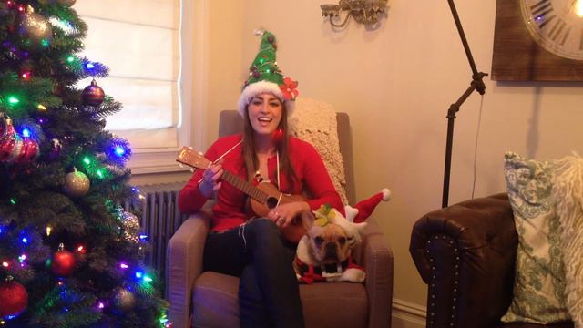Mele Kalikimaka (Hawaiian Christmas Song) - ukulele cover by Kim Aquila & Sancho Claus смотреть онлайн