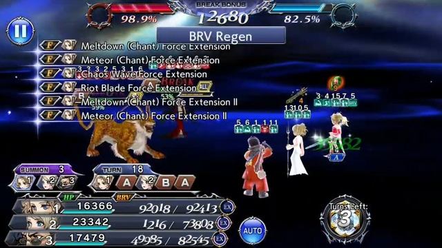 THE ORACLE IS HERE - Detestable Sorceress SHINRYU - Terra, Lunafreya, Auron - Dissidia Opera Omnia смотреть онлайн