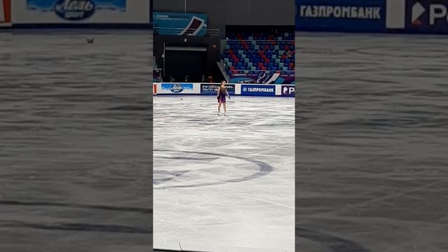 Софья Самоделкина в Красноярске 2021 выиграла произвольную программу. смотреть онлайн