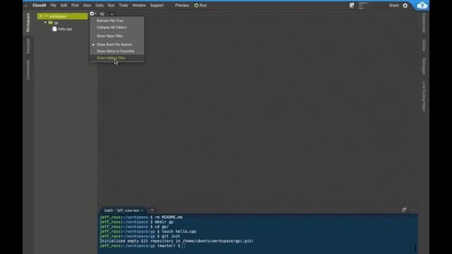 General Programming 3 - Setup: GitHub & Cloud9 смотреть онлайн