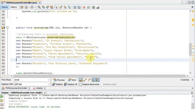 Adding ComboBox in TableView cell in JavaFX | JavaFX Tutorial смотреть онлайн