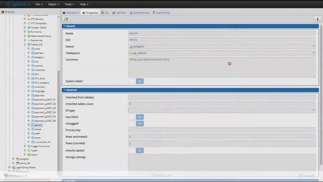 Edit a table comment in PostgreSQL using pgAdmin4 смотреть онлайн