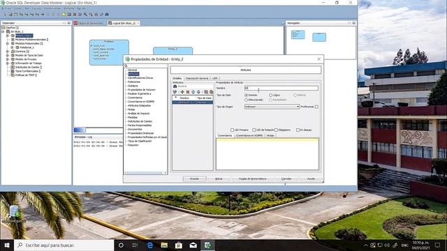Modelo entidad-relacion ER Oracle смотреть онлайн