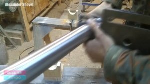 Сверлильный станок. Доработка. Замена колоны и усиление робочего столика.Часть №2