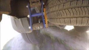 Работа подвески на бездорожъе Mitsubishi L200 2008г ч3
