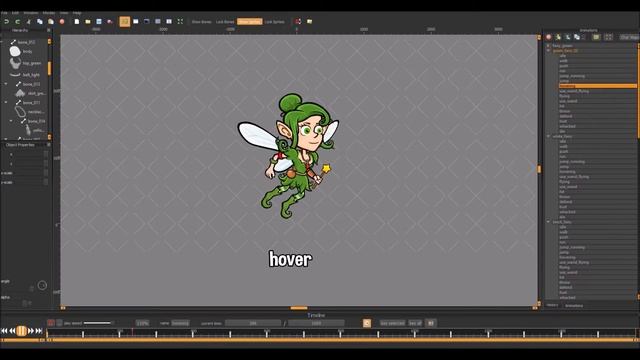 Animated fairy game sprite смотреть онлайн
