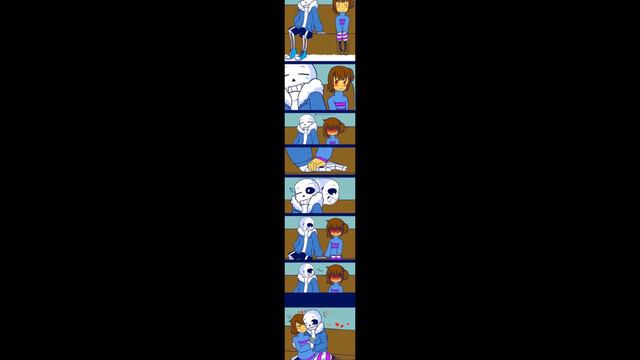 Asriel X Chara & Frisk X Sans - I Do Love You ~Requested By: Wolfie Turtle~