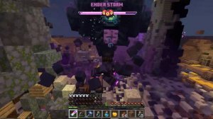 I Killed New Boss Ender Storm in Minecraft Survival