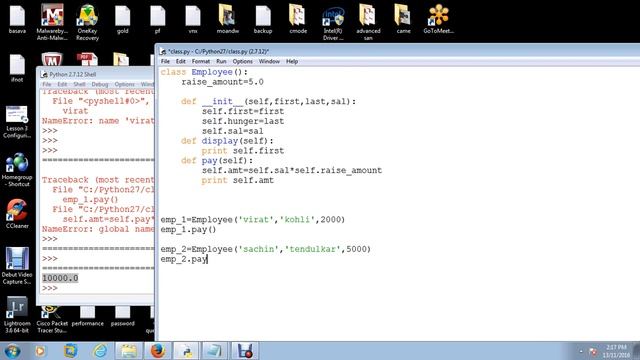 Python -OOP Part2 Class variables смотреть онлайн