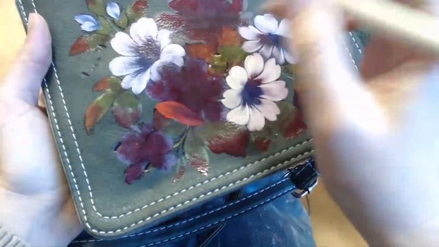 Роспись сумочки. Жостово смотреть онлайн