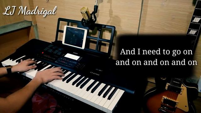 We Are The Champions by Queen, piano cover by LJ Madrigal смотреть онлайн