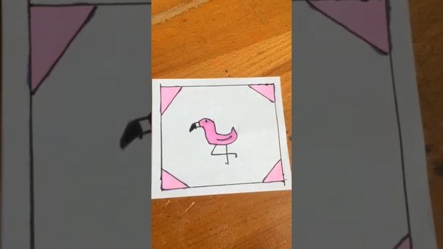 Мини картинка фламинго #shorts #красота #мило #подпишись #фламинго #миникартинки смотреть онлайн