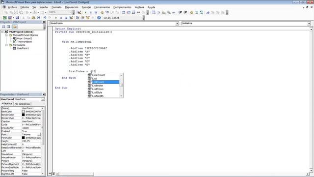 Cargar y seleccionar ítem en un ComboBox - Tips VBA en Excel смотреть онлайн