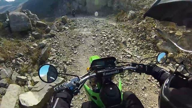 Октябрьская эндуро поездка в горы. Kawasaki KLX250