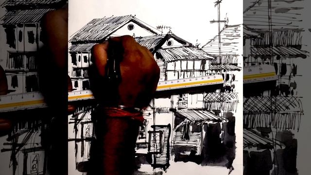How to Sketch - Architectural sketch смотреть онлайн