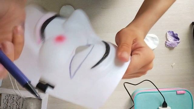 Как разрисовать маску анонимуса смотреть онлайн