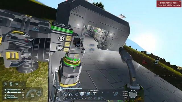 Space Engineers - Space Miner BUILD and URANIUM with Azimuth Ore Detector! - Episode 9 смотреть онлайн