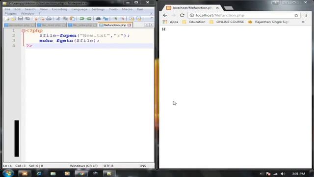 "LIVE" FILE HANDLING FUNCTION [HINDI] | Php Tutorial #43 смотреть онлайн
