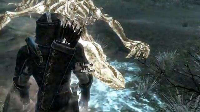 Skyrim: Absorbing a Dragon Soul смотреть онлайн