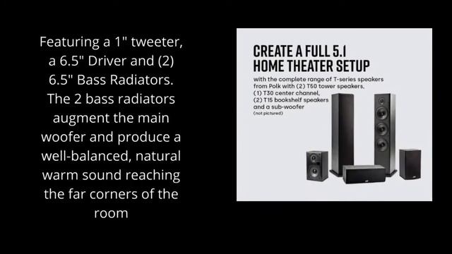 Polk Audio T50 Reviews смотреть онлайн