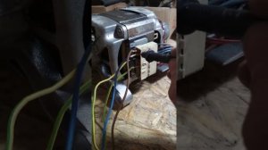 Подключение на прямую двигателя стиральной машины LG.