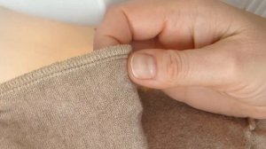 Как уменьшить ширину рукава готового трикотажного изделия быстро.