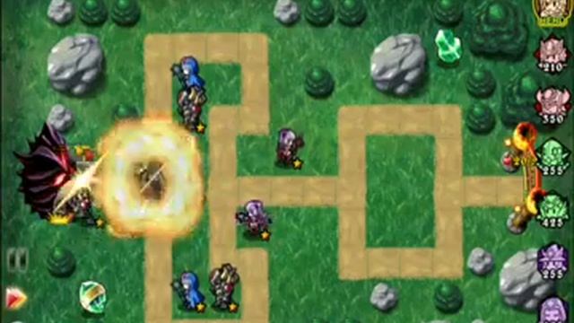 Iphone Fantasy Defense Stage 10 BOSS смотреть онлайн