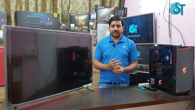 Haier LE43F9000AP 43 Inch Full HD LED Smart TV Unboxing & Review [Hindi] смотреть онлайн