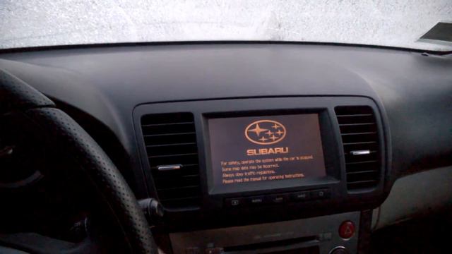 Subaru Legacy Outback 2004 пуск в мороз смотреть онлайн