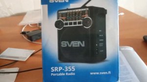 Популярный радиоприемник из Китая Sven SRP-355
