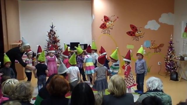 Чехия.г. Кладно. Утренник в детском саду (школке). смотреть онлайн