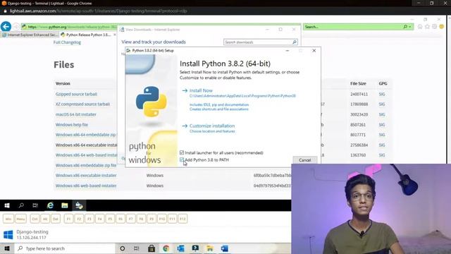 How to Host Django Website on AWS | How to Deploy Django Website | Easiest Way!! - Part 1 смотреть онлайн