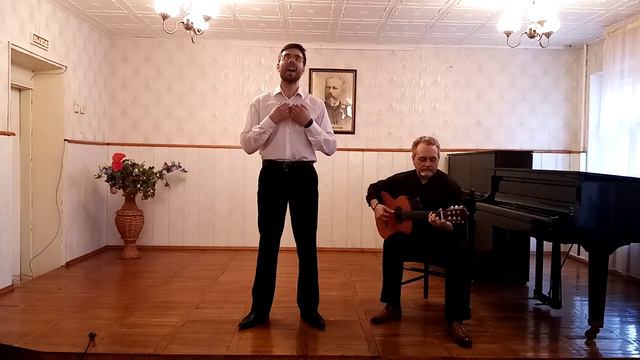 Н. Лысенко «Ніч яка місячна». Исп. Зотов А. В. (вокал) и Романов Ю. К. (гитара). смотреть онлайн