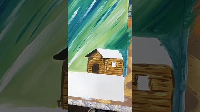 Рисуем избу в лесной чаще. Изобразительное искусство смотреть онлайн