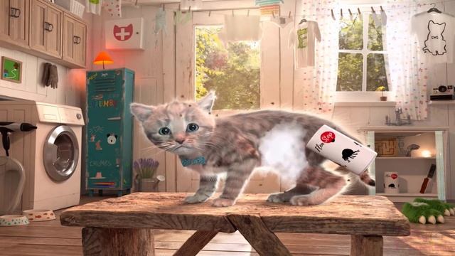 Fun Pet Animals Care Games - Little Kitten Adventure - Kids Learn Colors,Puzzles, Pet Costumes смотреть онлайн