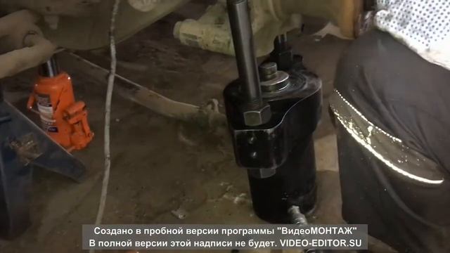 MAN TGS Замена шкворня