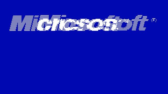 Установка Windows 1.04 поверх MS-DOS 5.0 смотреть онлайн