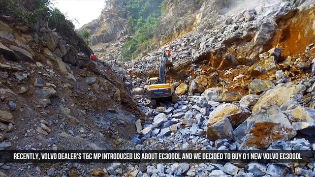 Khách hàng sử dụng máy xúc Volvo EC300 смотреть онлайн