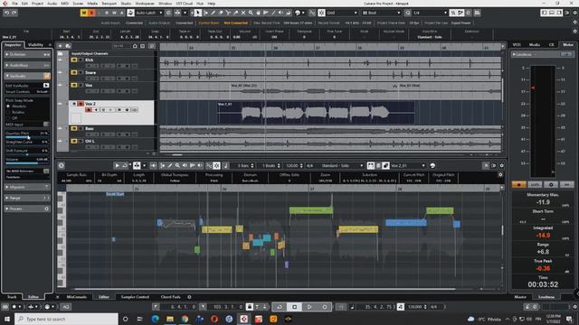 Cubase: lauluraitojen edittiä, VariAudio ja Audio Alignment смотреть онлайн