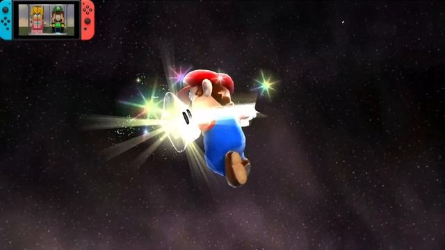 Can Mario save Luigi and Peach in Super Mario Galaxy 2? - Lego vs Original смотреть онлайн