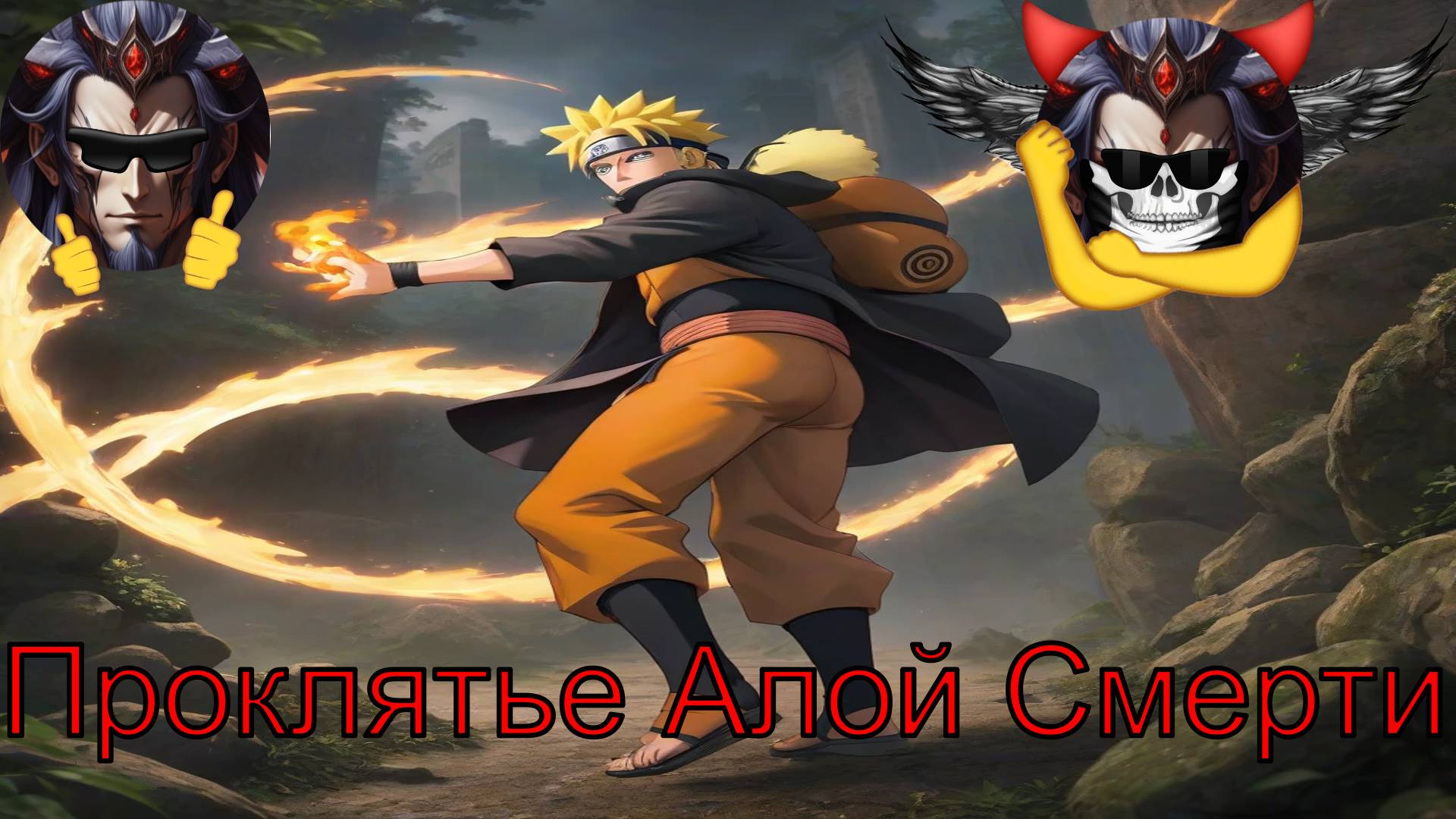 Проклятье Алой Смерти - Альтернативный Cюжет - Наруто смотреть онлайн