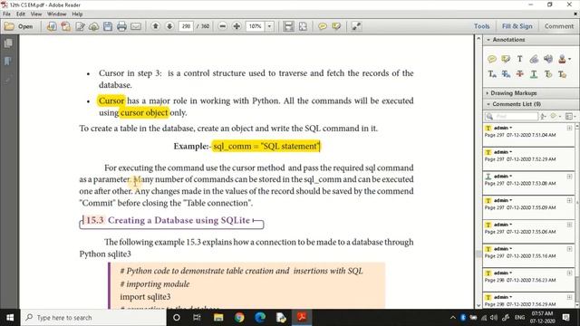 +2 CS Python Part 56 Create a Database through SQL in Python & Python SQLite3 library смотреть онлайн