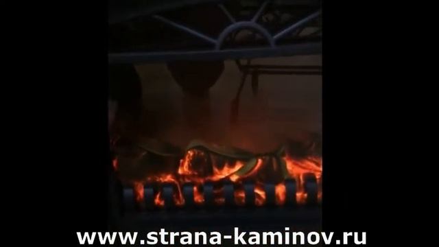 Электрический очаг Pluton - www.strana-kaminov.ru смотреть онлайн
