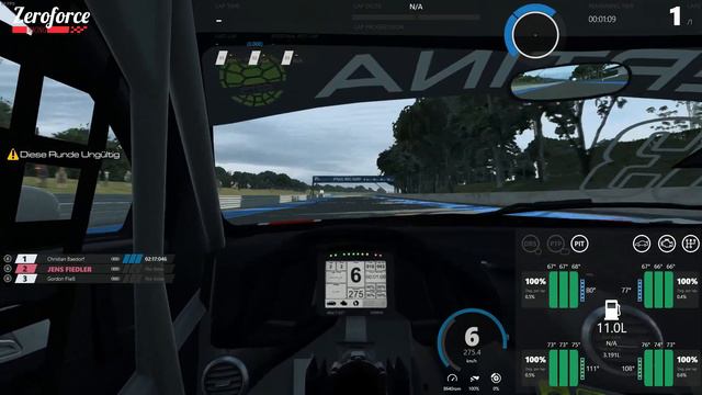 Zeroforce HUD - Spotter  | Raceroom HUD