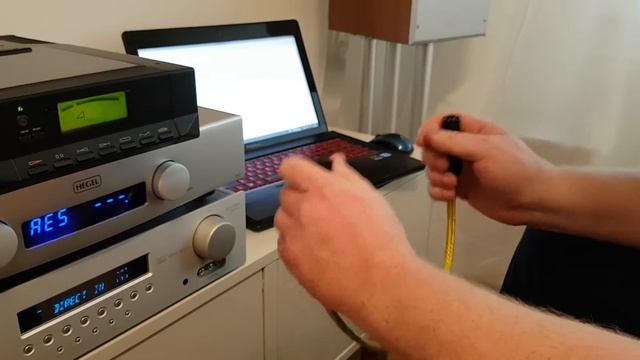 AES/EBU балансный цифровой кабель. Перекомутация смотреть онлайн