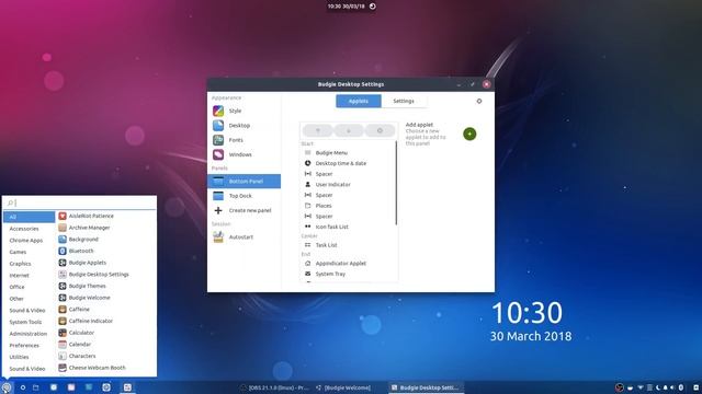Ubuntu Budgie 18 04 Beta1 My Desktop Setup смотреть онлайн