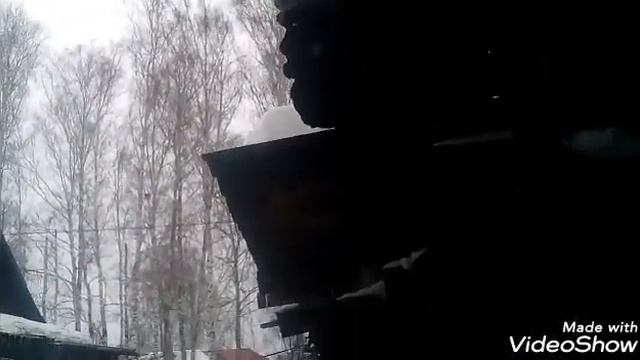 Весна ,ремонт крыши !Мои ростишки на окошке ! смотреть онлайн