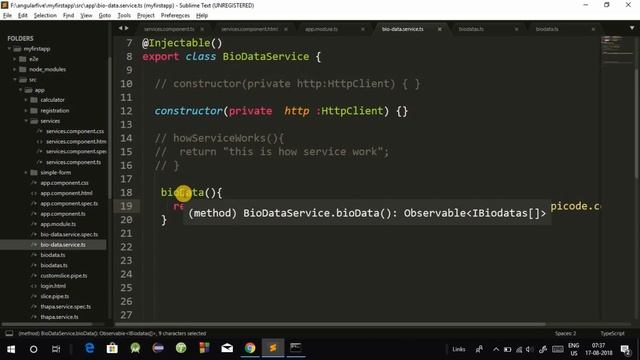 Angular 5 Tutorial in Hindi Part 28: Fetch Data from Server using HTTP in Angular 5 in Hindi смотреть онлайн
