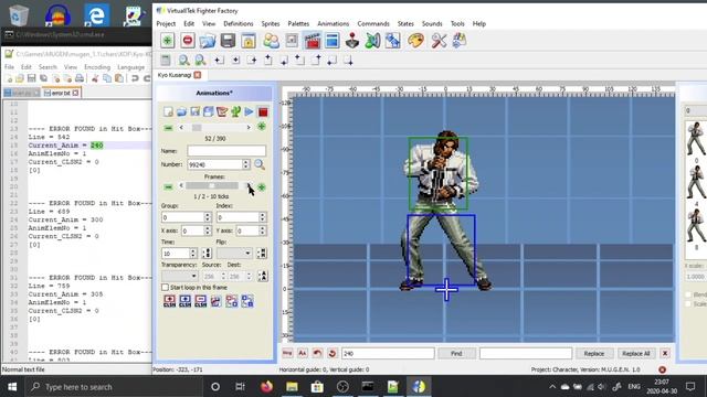 A Tool for you to scan problem MUGEN Character (Air file) who crash Mugen 1.1 смотреть онлайн